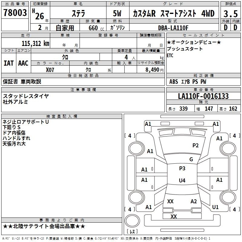 SUBARU STELLA