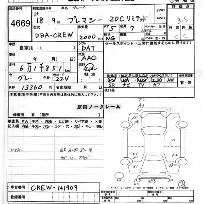 MAZDA PREMACY