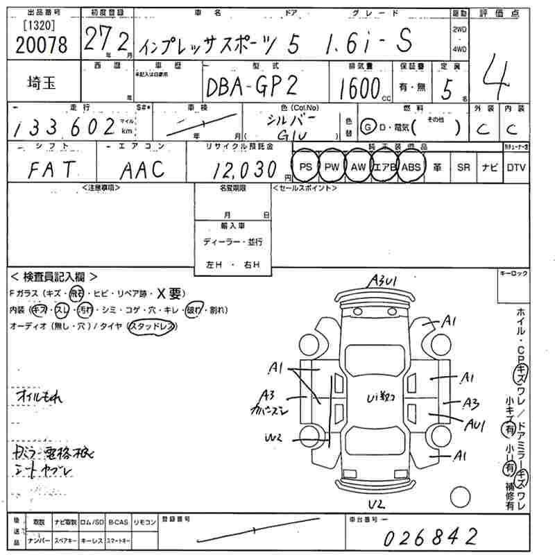 SUBARU IMPREZA