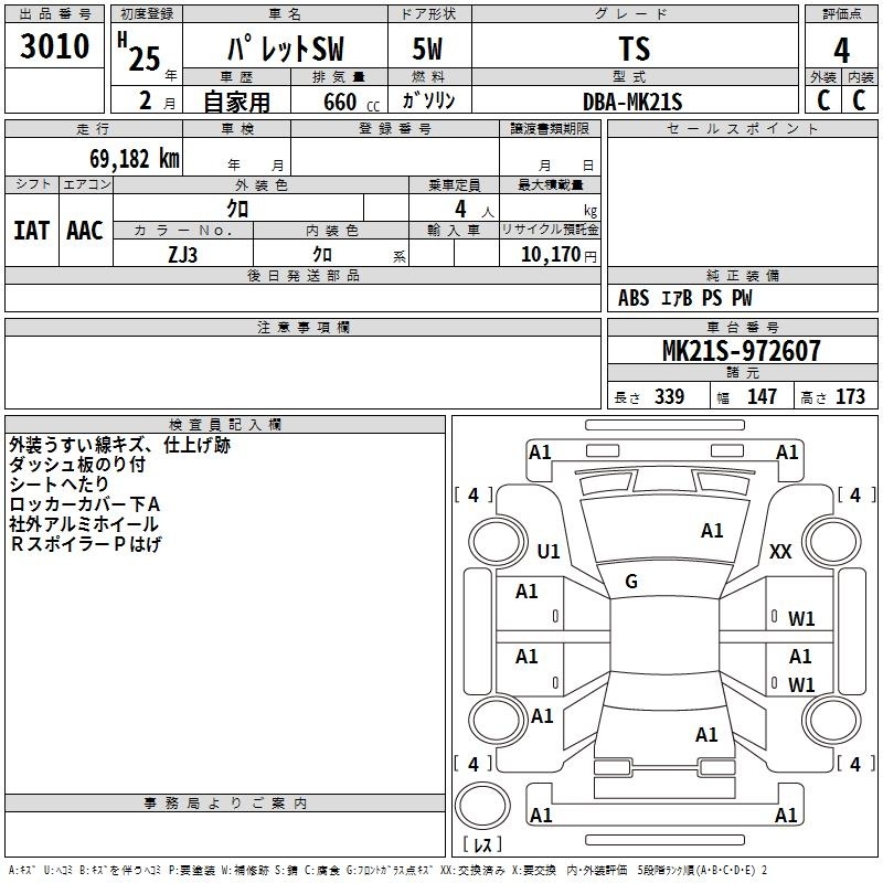 SUZUKI PALETTE