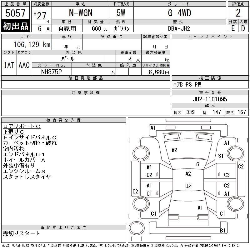 HONDA N-WGN