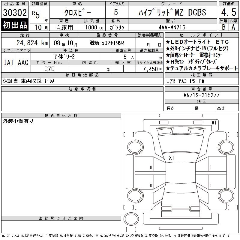 SUZUKI XBEE