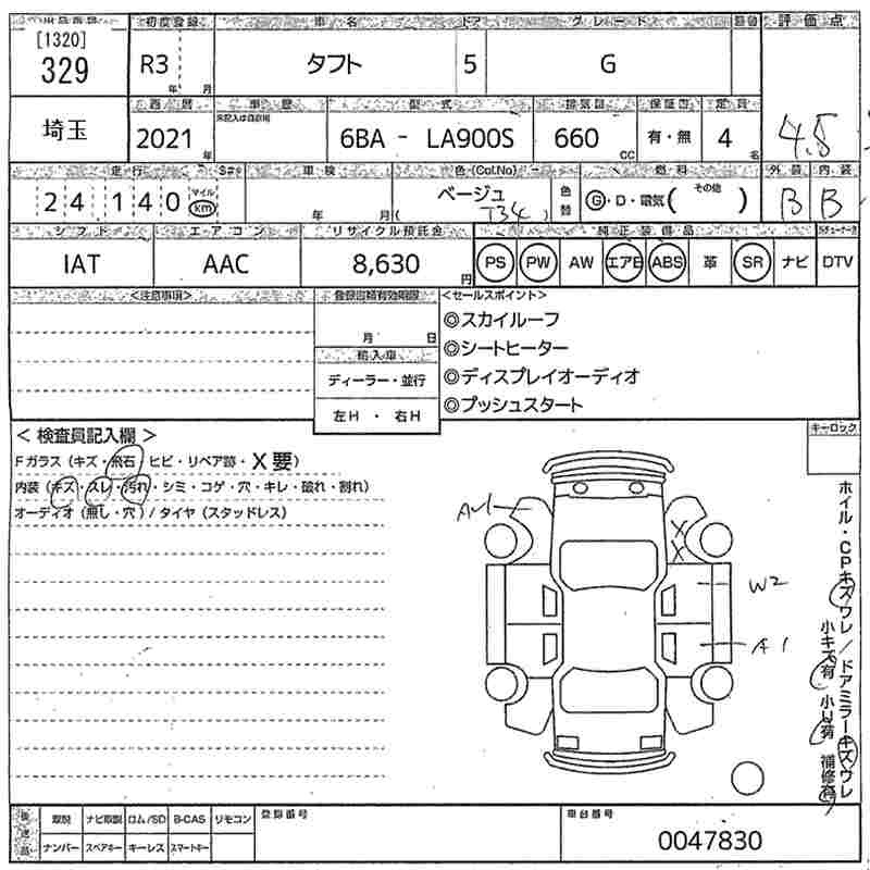 DAIHATSU TAFT