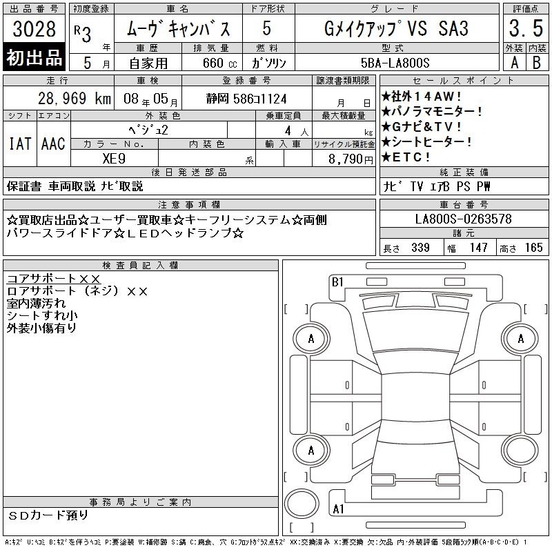 DAIHATSU MOVE CANBUS
