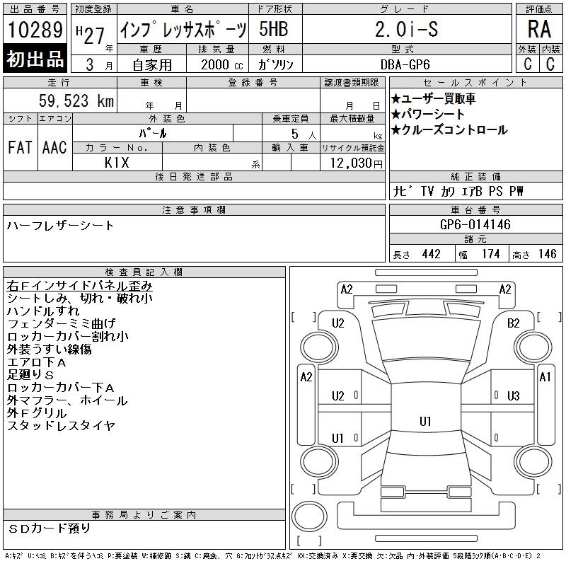SUBARU IMPREZA