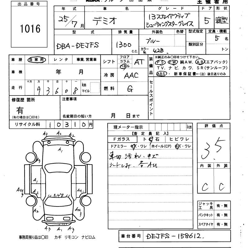 MAZDA DEMIO