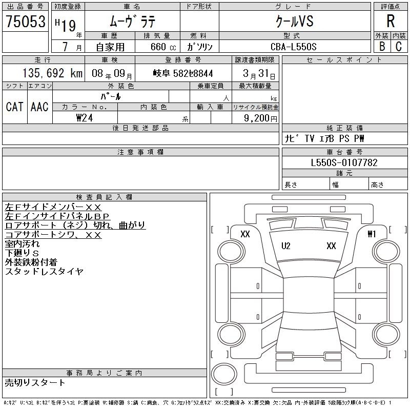 DAIHATSU MOVE LATTE