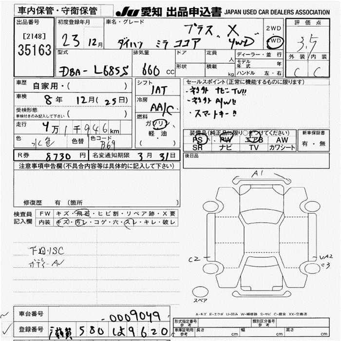 DAIHATSU MIRA COCOA