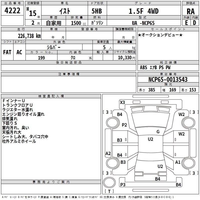 TOYOTA IST