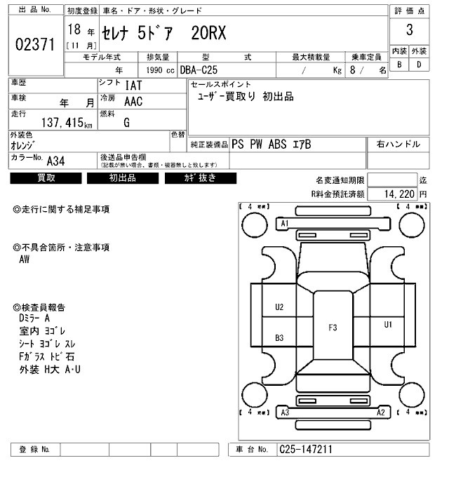 NISSAN SERENA