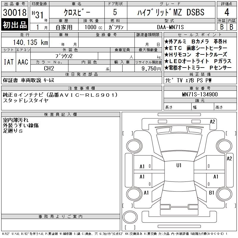 SUZUKI XBEE