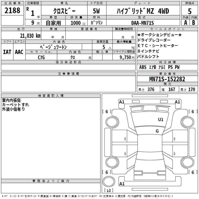 SUZUKI XBEE