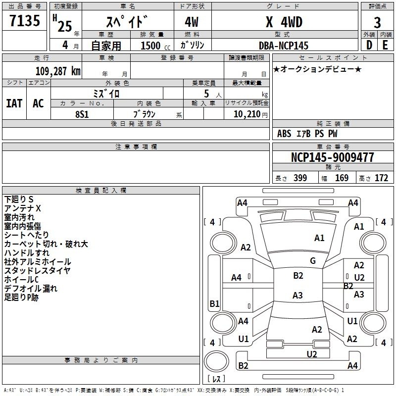 TOYOTA SPADE