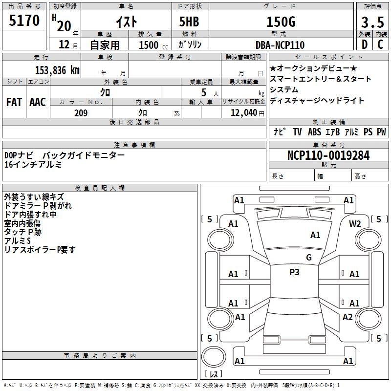 TOYOTA IST