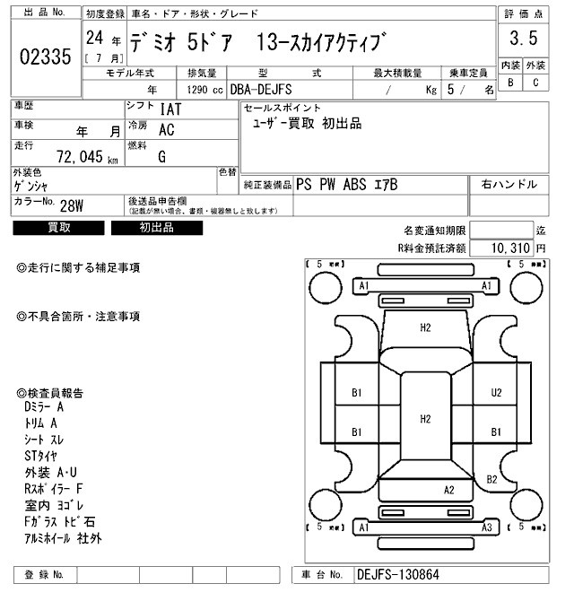 MAZDA DEMIO