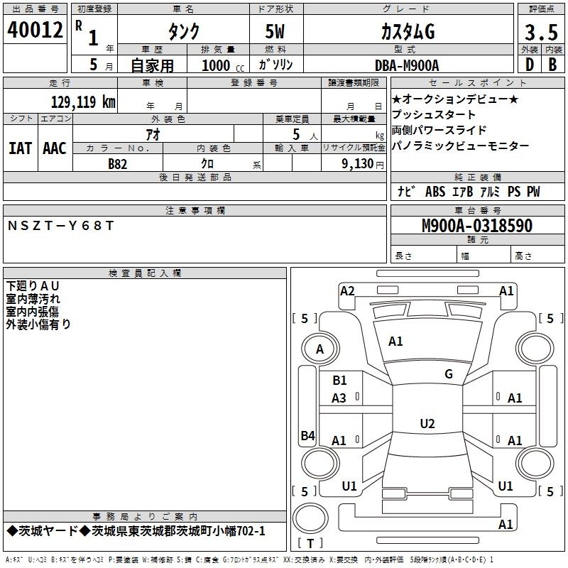 TOYOTA TANK