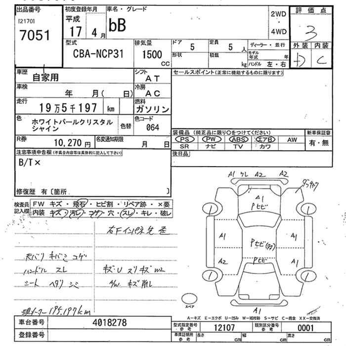 TOYOTA BB