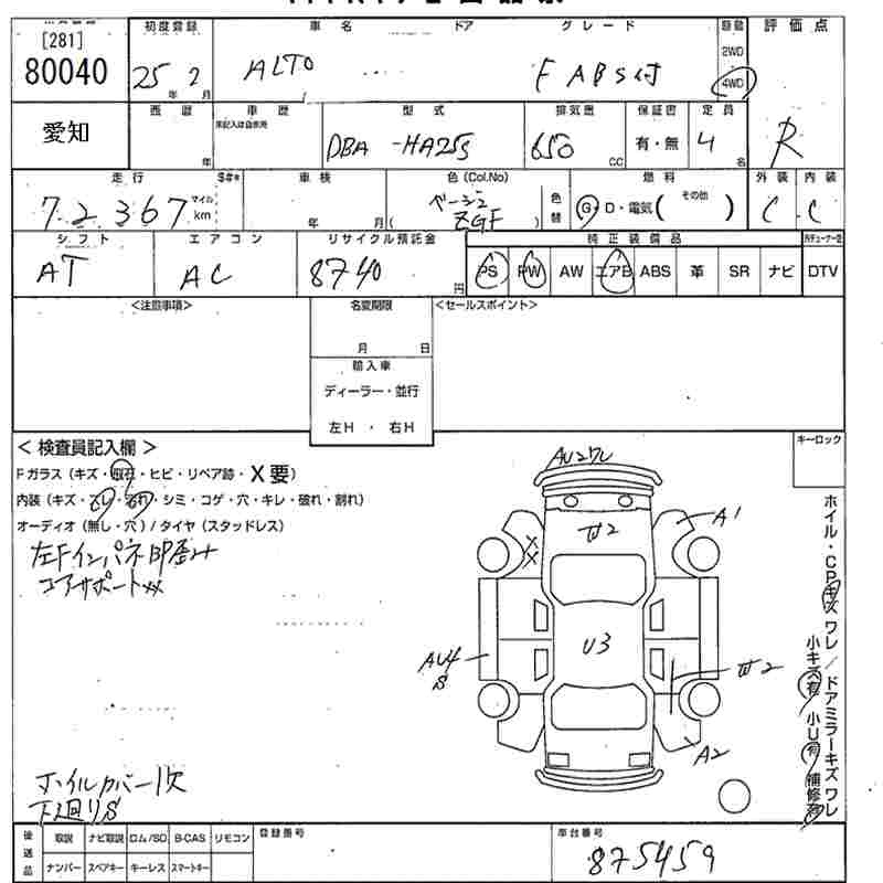 SUZUKI ALTO