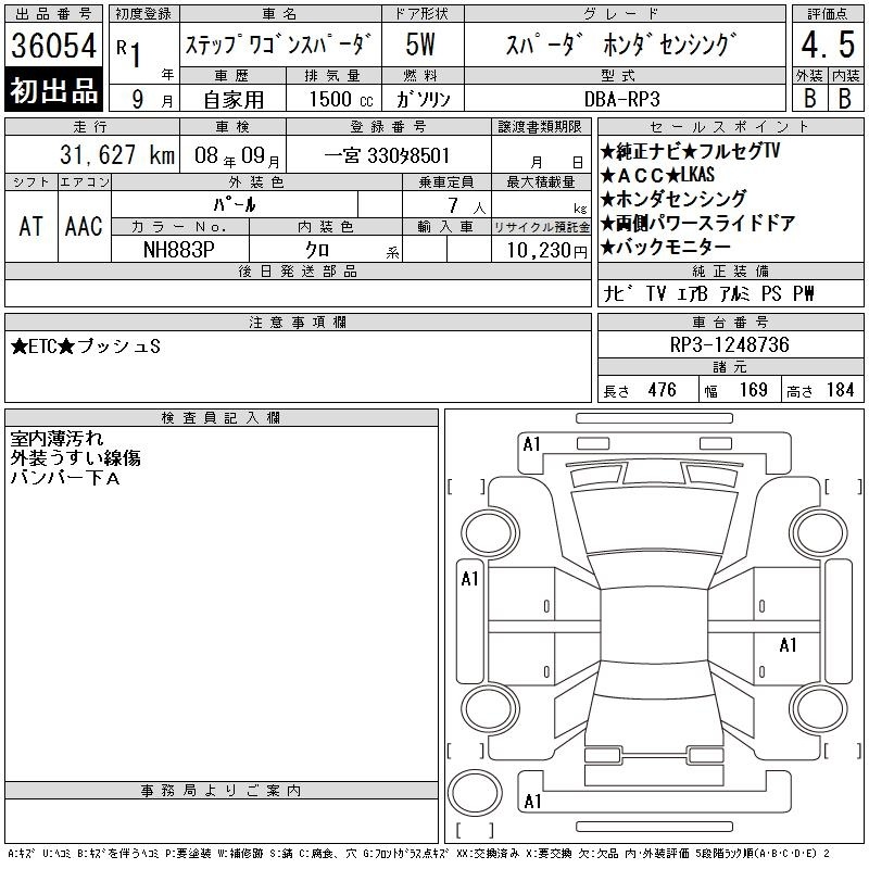 HONDA STEPWGN
