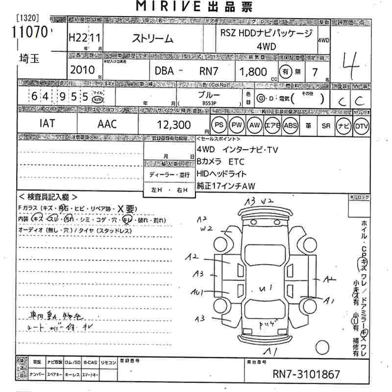 HONDA STREAM