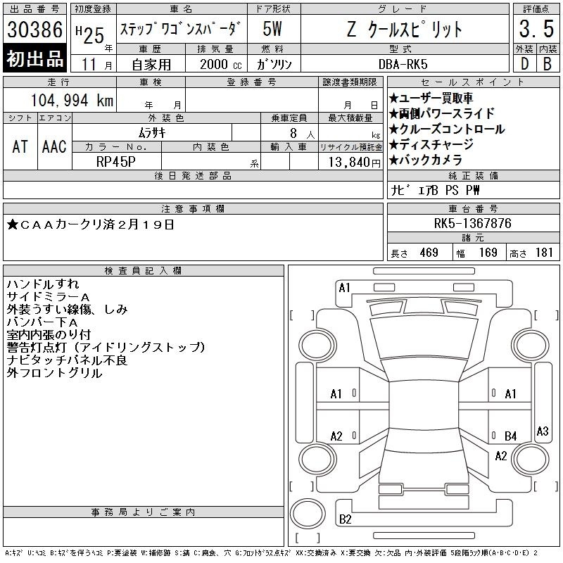 HONDA STEPWGN