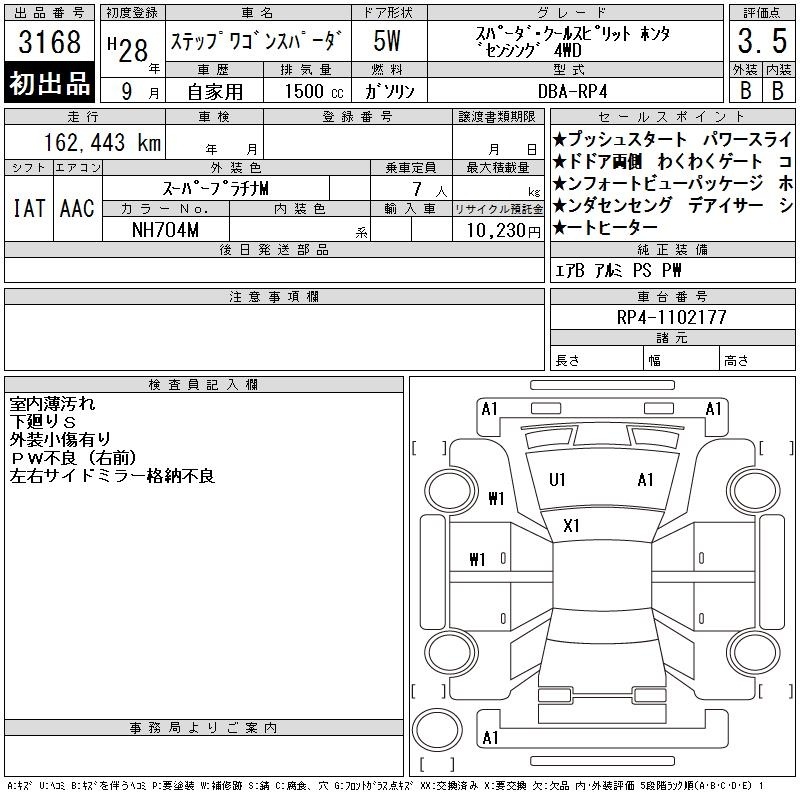 HONDA STEPWGN