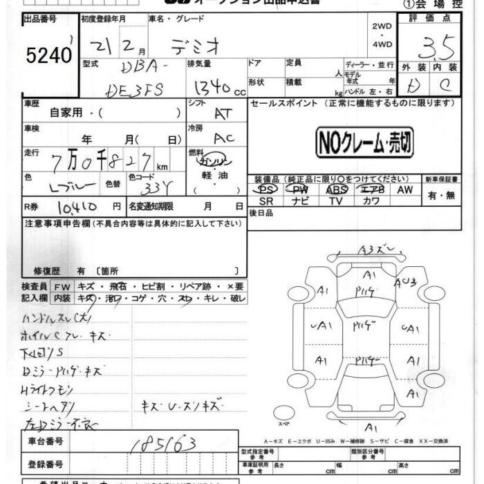 MAZDA DEMIO
