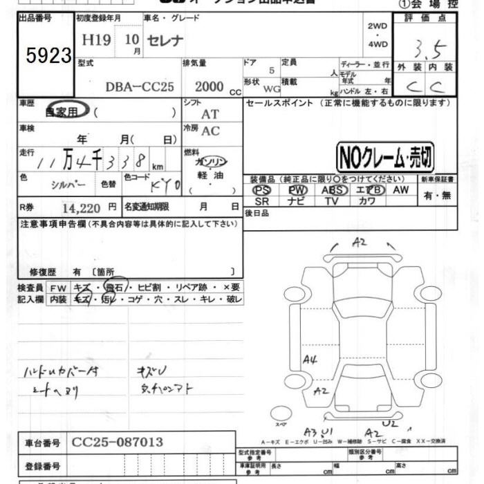 NISSAN SERENA