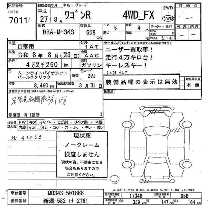 SUZUKI WAGON R