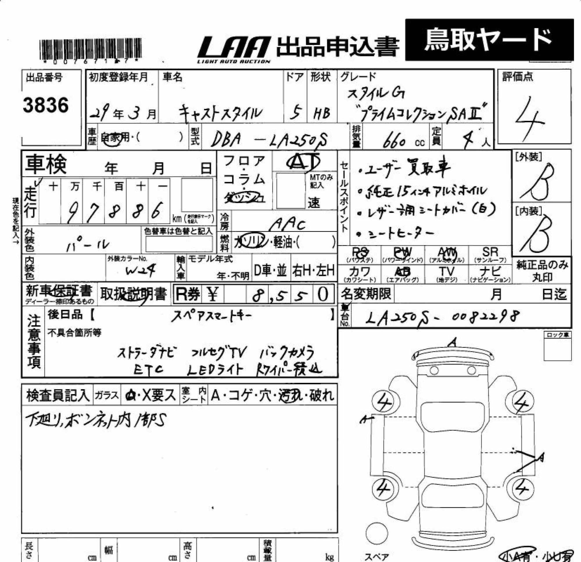 DAIHATSU CAST