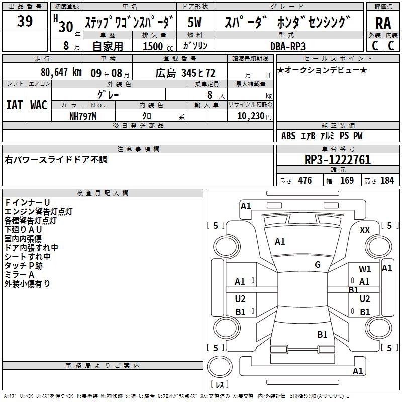 HONDA STEPWGN