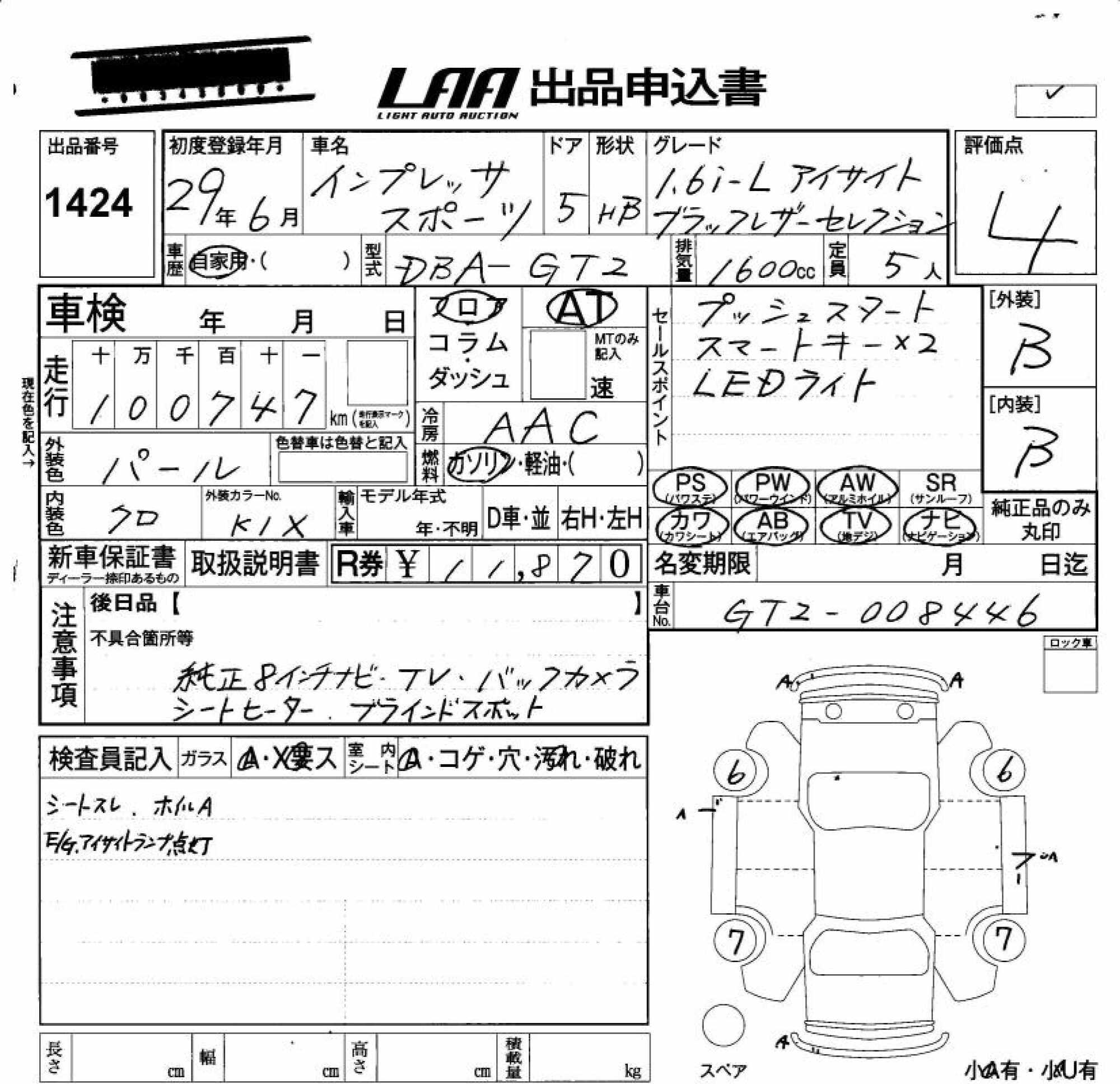 SUBARU IMPREZA