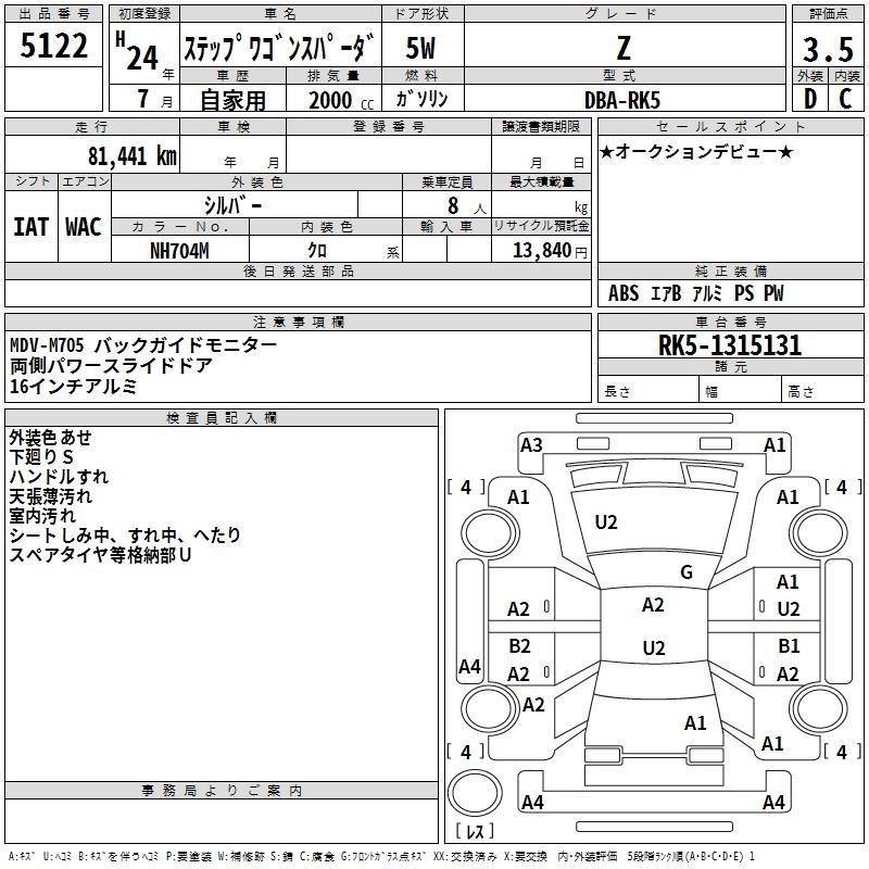 HONDA STEPWGN