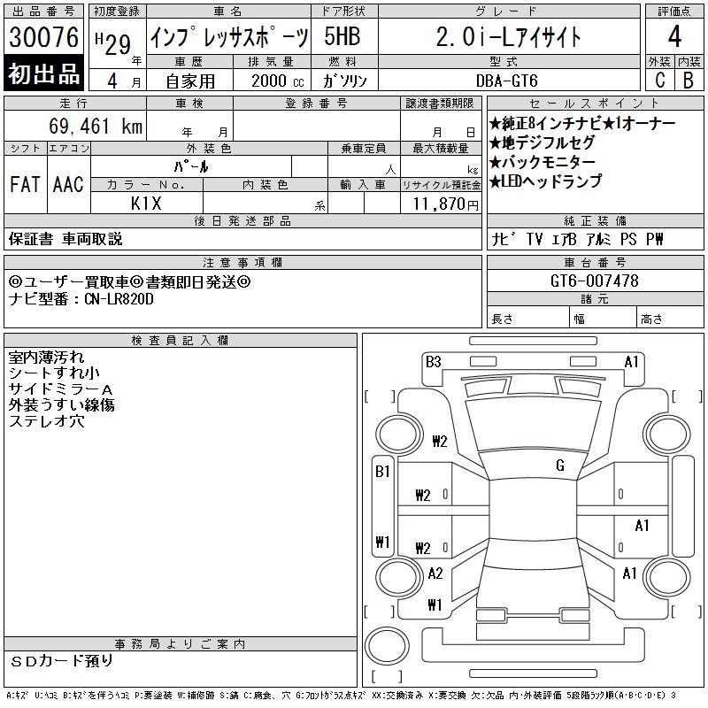 SUBARU IMPREZA