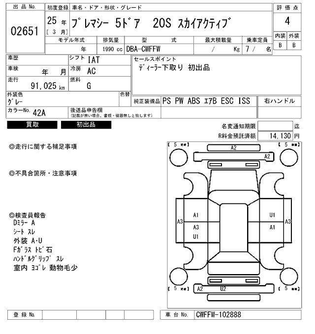 MAZDA PREMACY