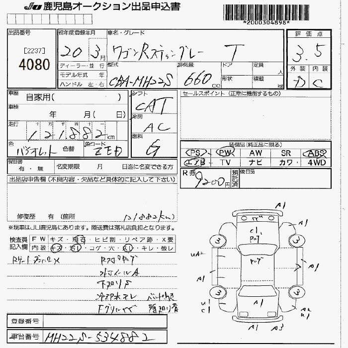 SUZUKI WAGON R