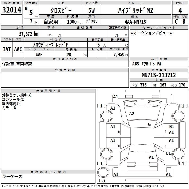SUZUKI XBEE