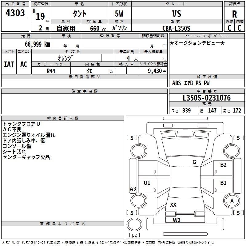 DAIHATSU TANTO