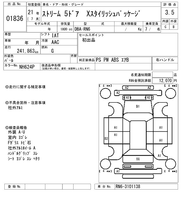 HONDA STREAM