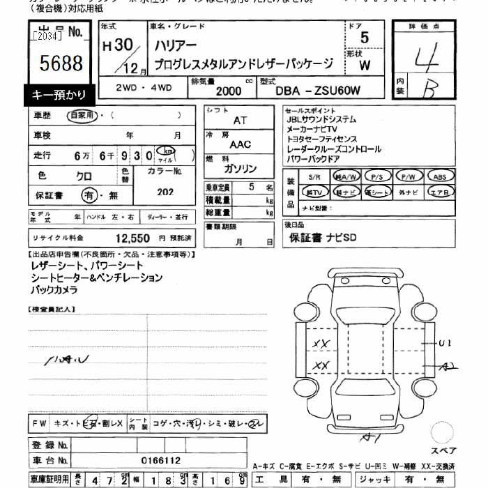 TOYOTA HARRIER