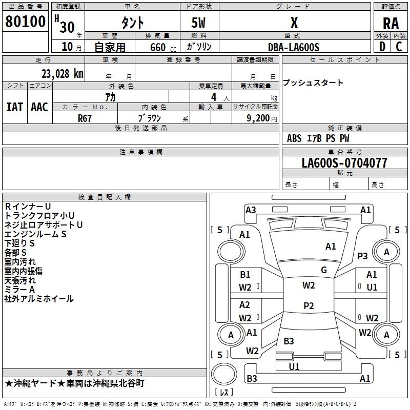 DAIHATSU TANTO