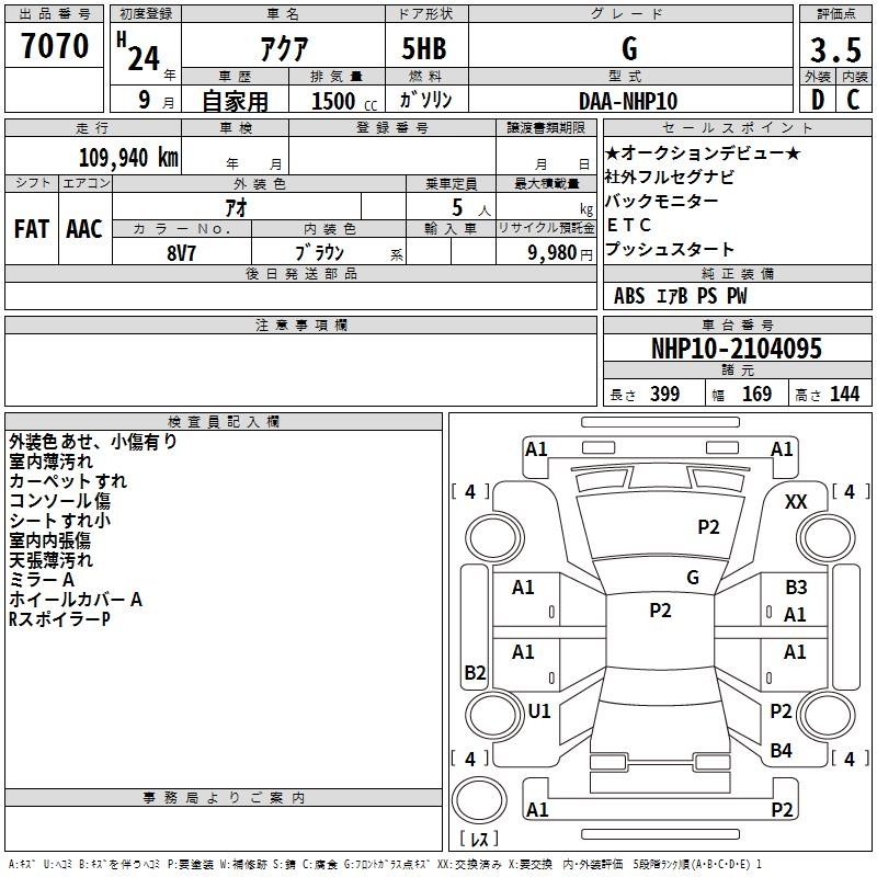 TOYOTA AQUA