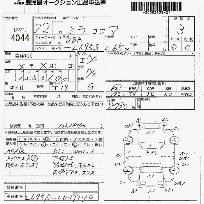 DAIHATSU MIRA COCOA