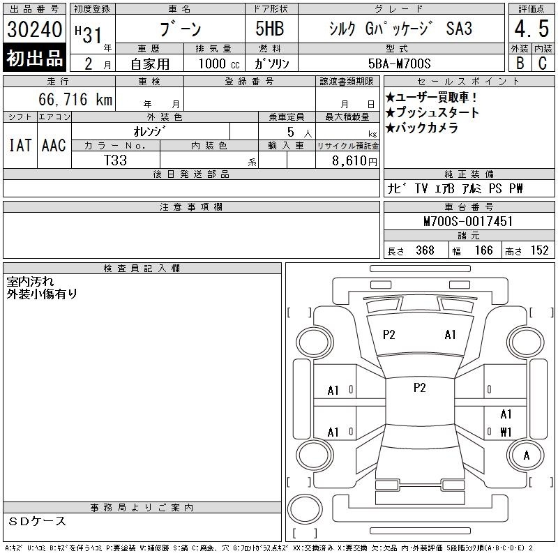 DAIHATSU BOON