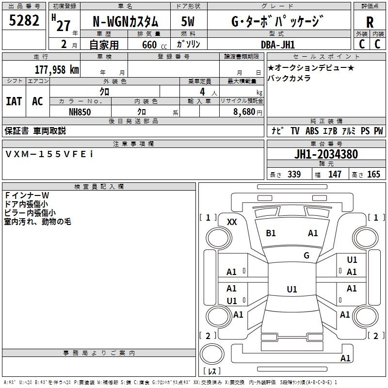 HONDA N-WGN