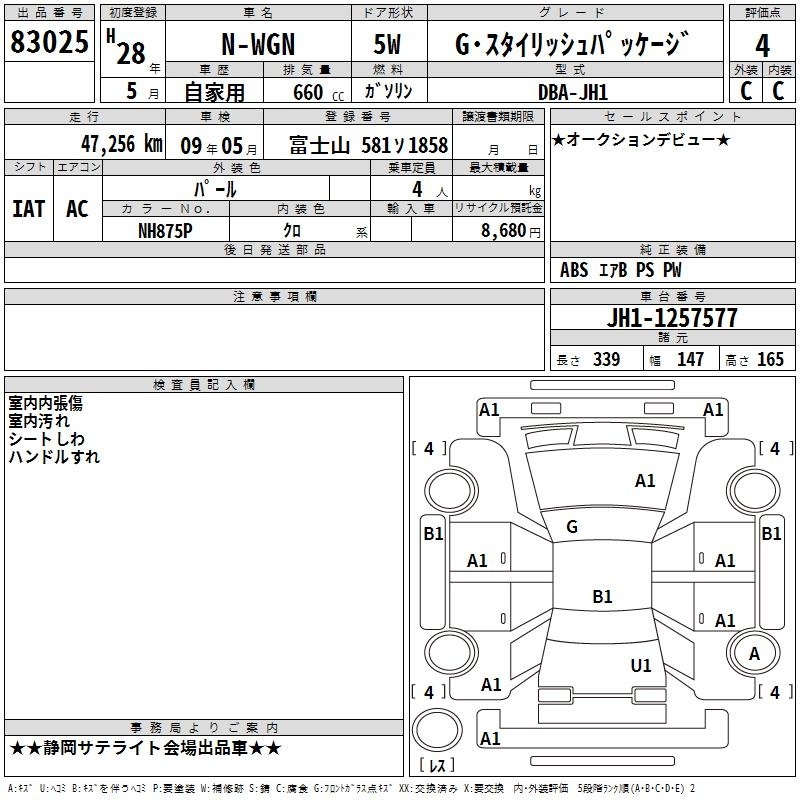 HONDA N-WGN