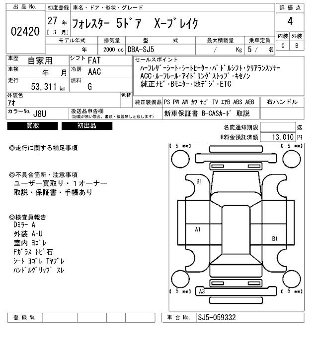 SUBARU FORESTER