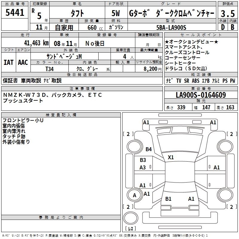 DAIHATSU TAFT