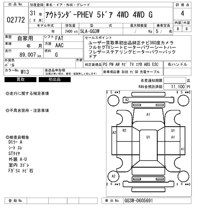 MITSUBISHI OUTLANDER