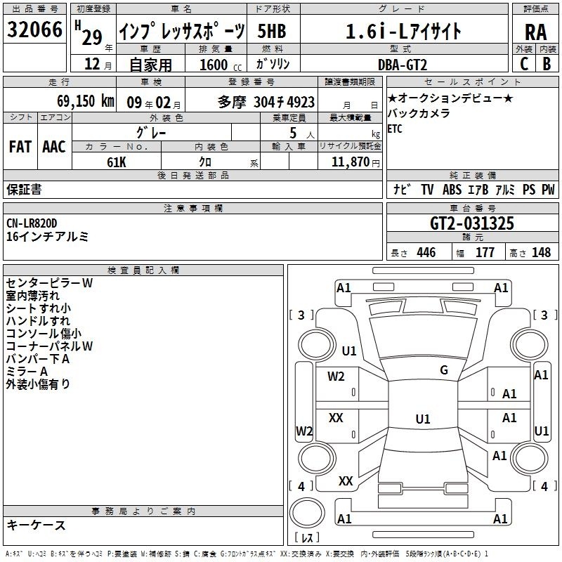 SUBARU IMPREZA